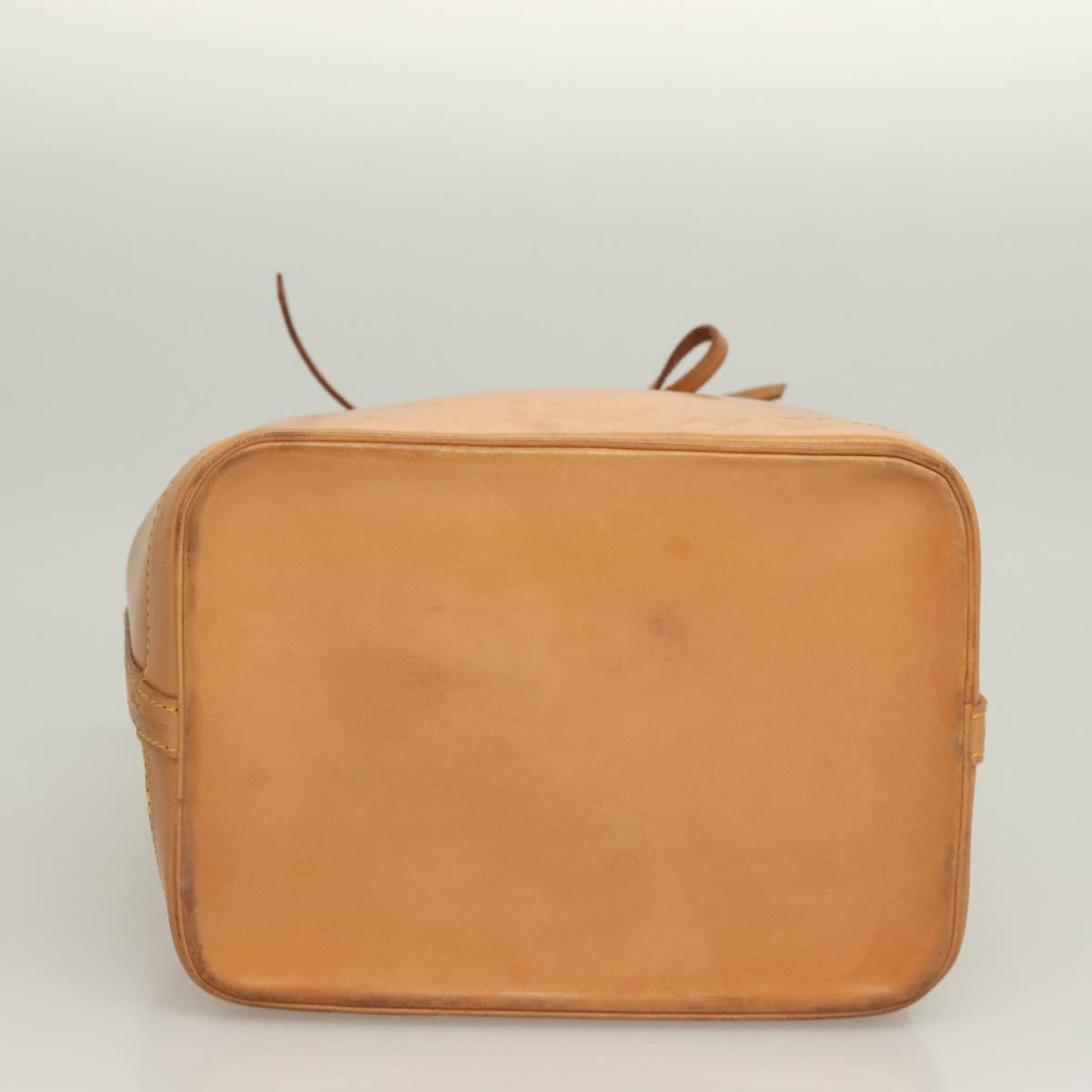 Louis Vuitton Noé, Beige, Leather, handbag
