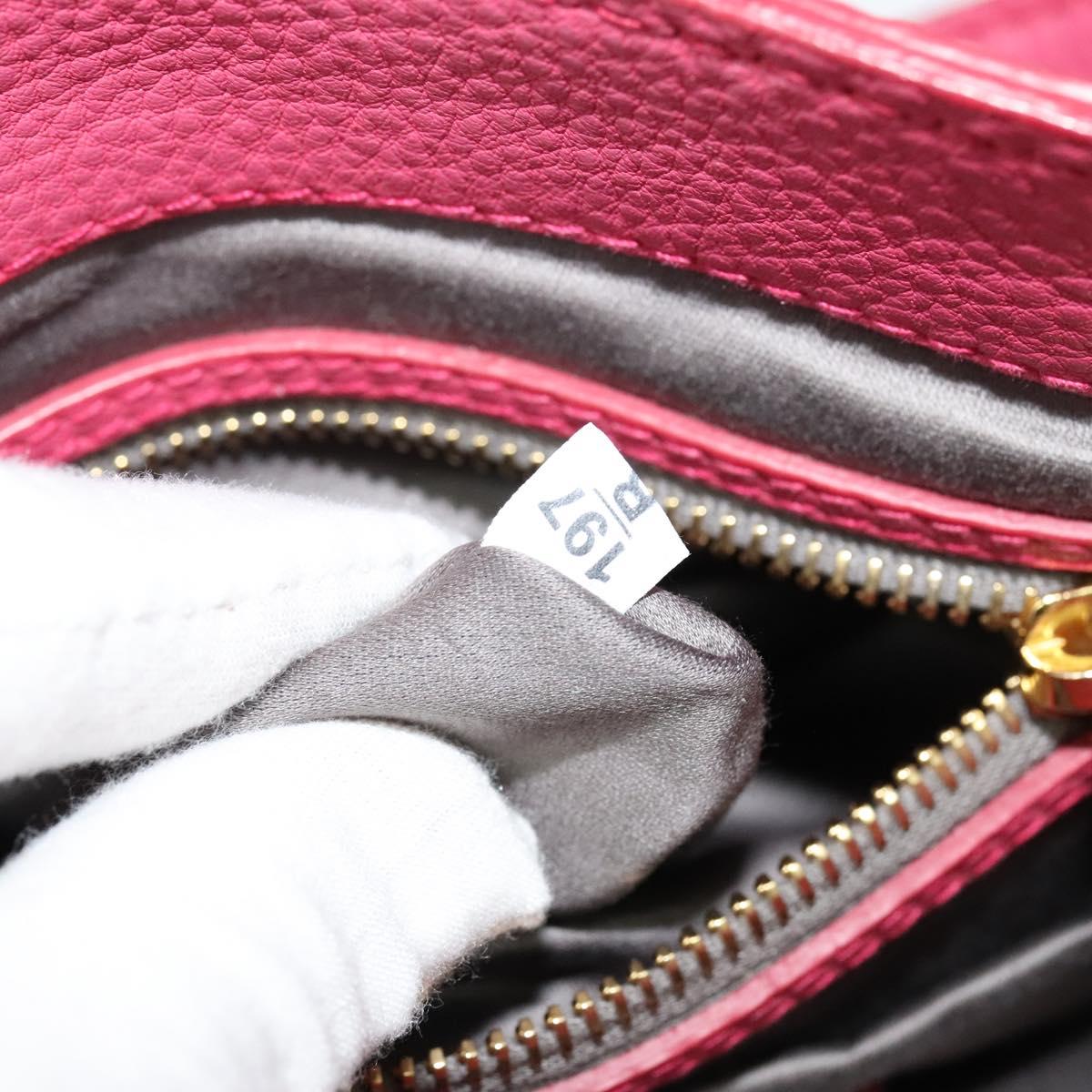 Miu Miu Vitello, Pink, Leather, handbag