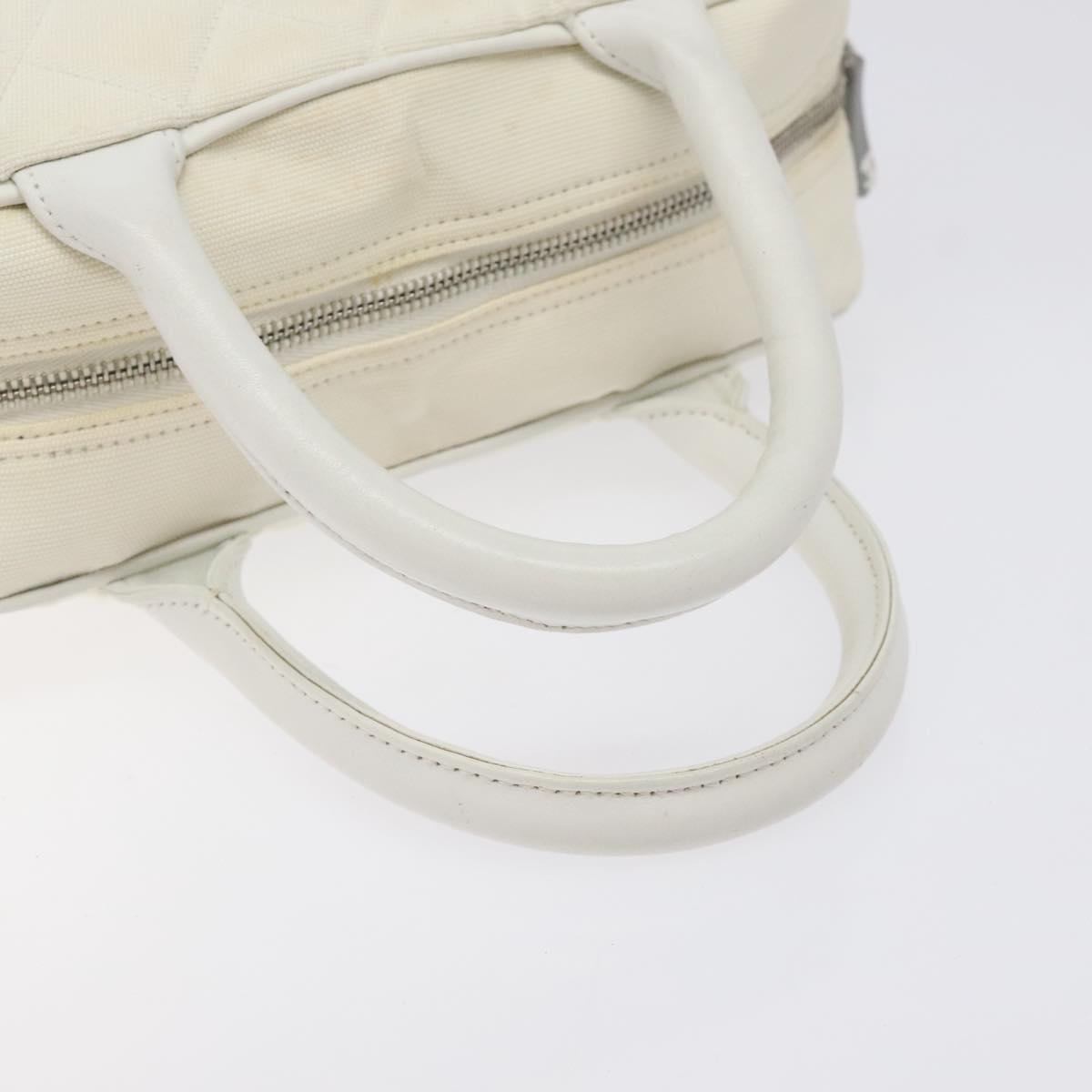 Chanel Chanel, White, Canvas, handbag