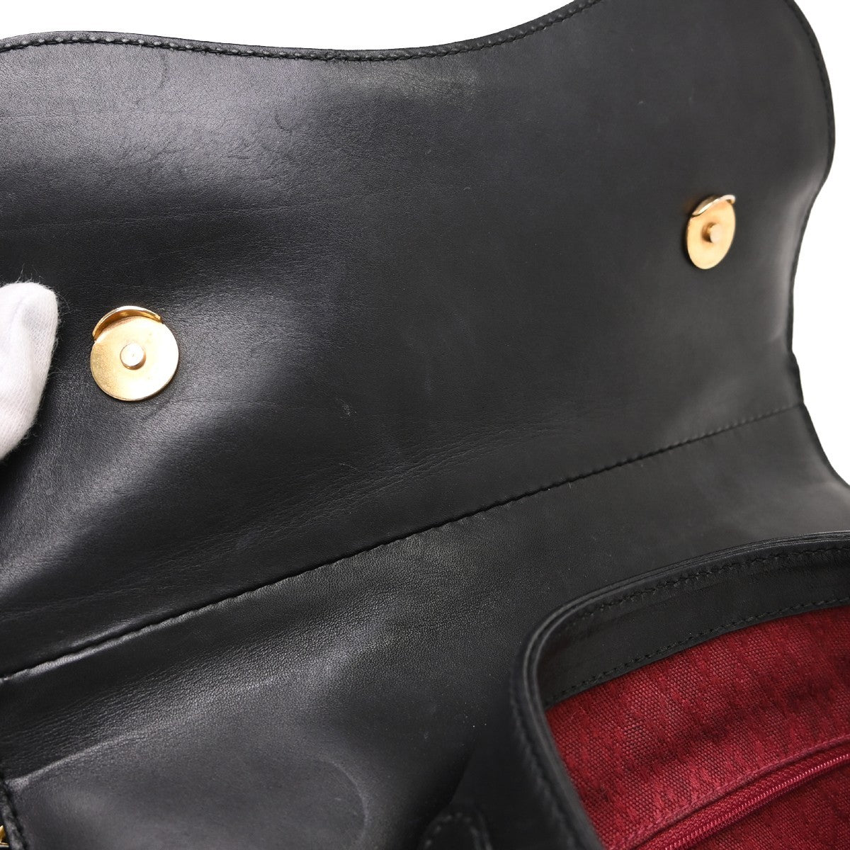 Gucci Backpack Leather, Black, Leather, Backpack