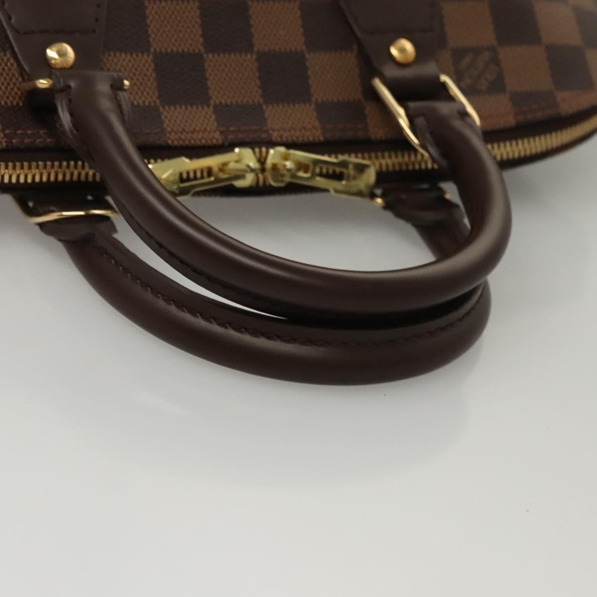 Louis Vuitton Alma, Brown, Canvas, handbag