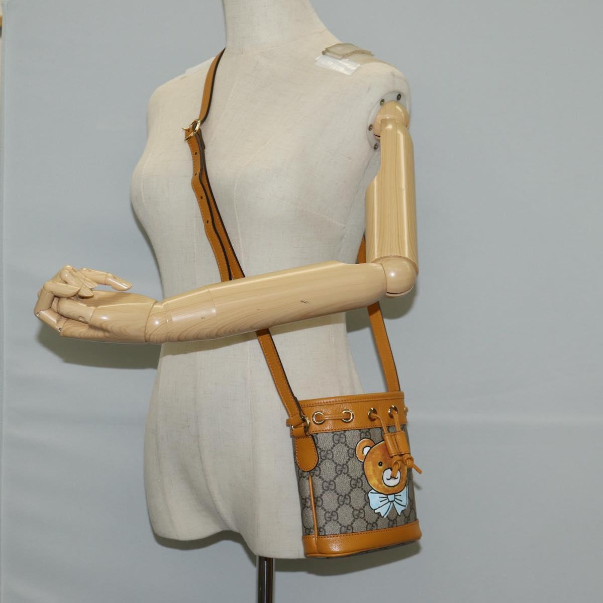 Gucci GG canvas, Beige, Canvas, shoulder