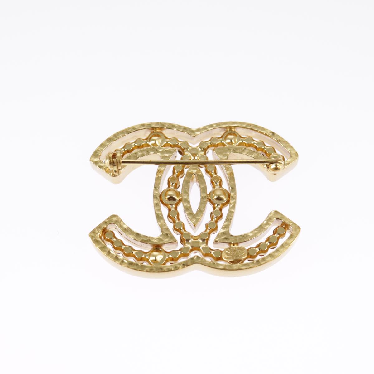Chanel Coco Mark, Gold, Gold Plated, brooch