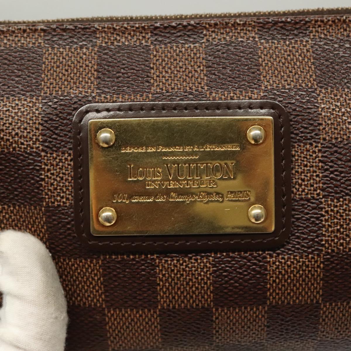 Louis Vuitton Eva, Brown, Canvas, shoulder