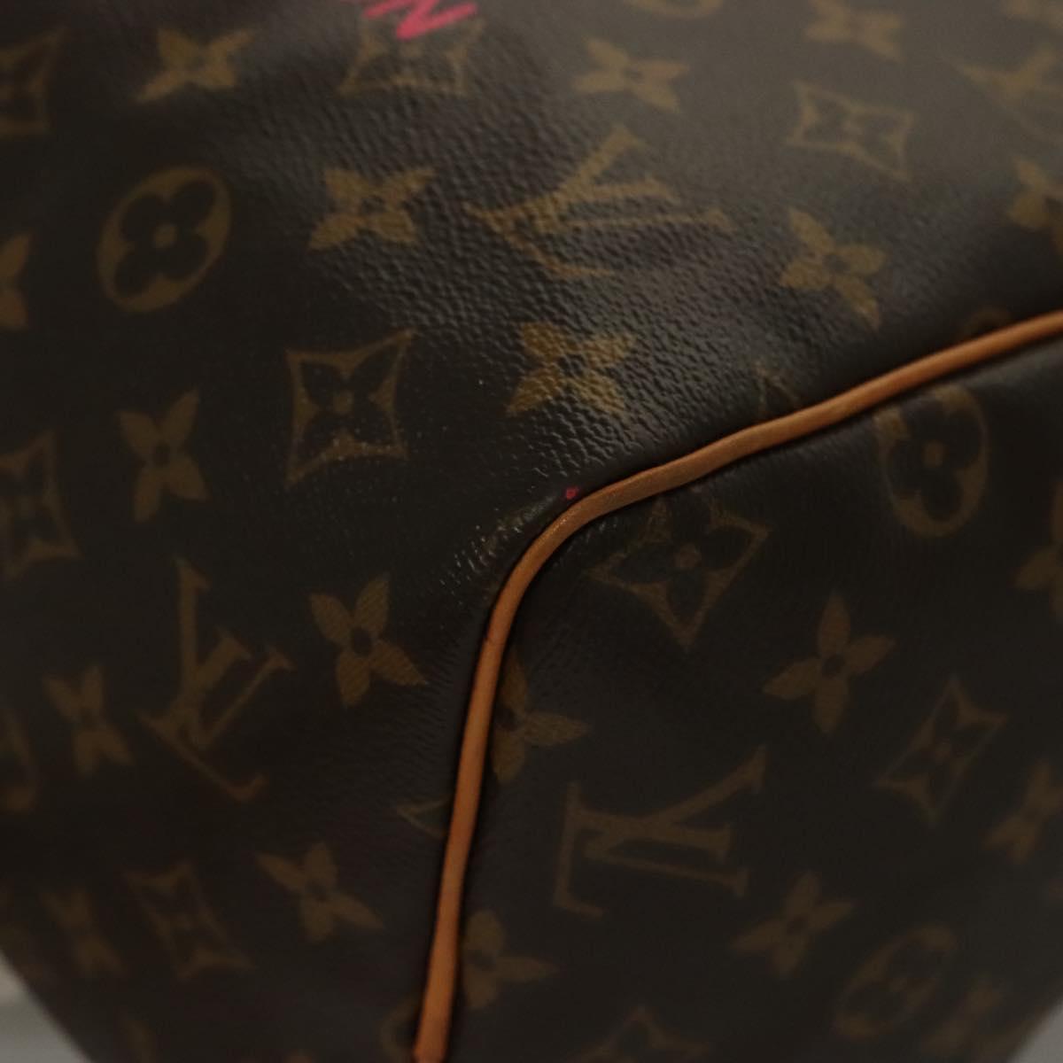 Louis Vuitton Speedy 30, Brown, Canvas, handbag