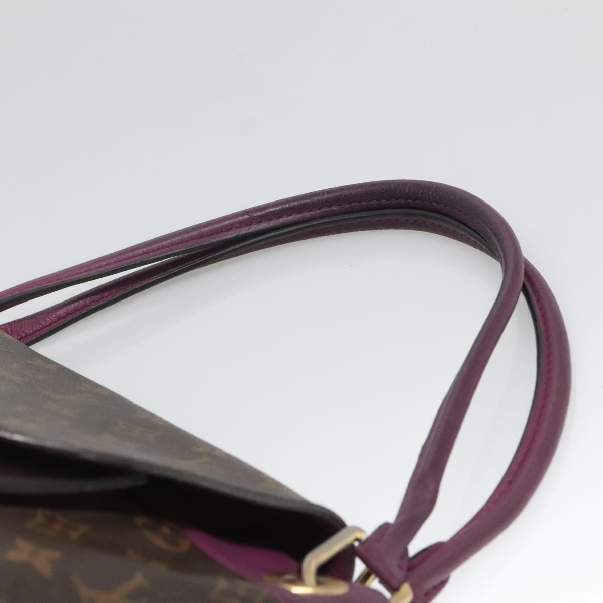 Louis Vuitton Olympe, Beige, Canvas, shoulder