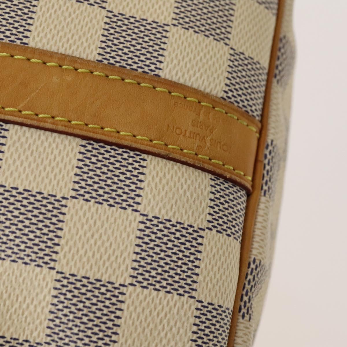 Louis Vuitton Speedy Bandoulière 30, White, Canvas, handbag