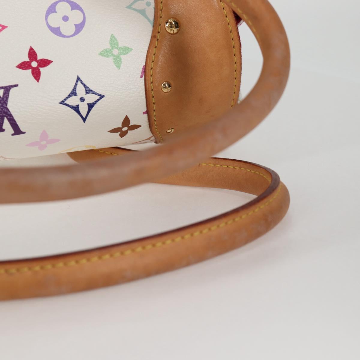 Louis Vuitton Beverly, White, Canvas, handbag