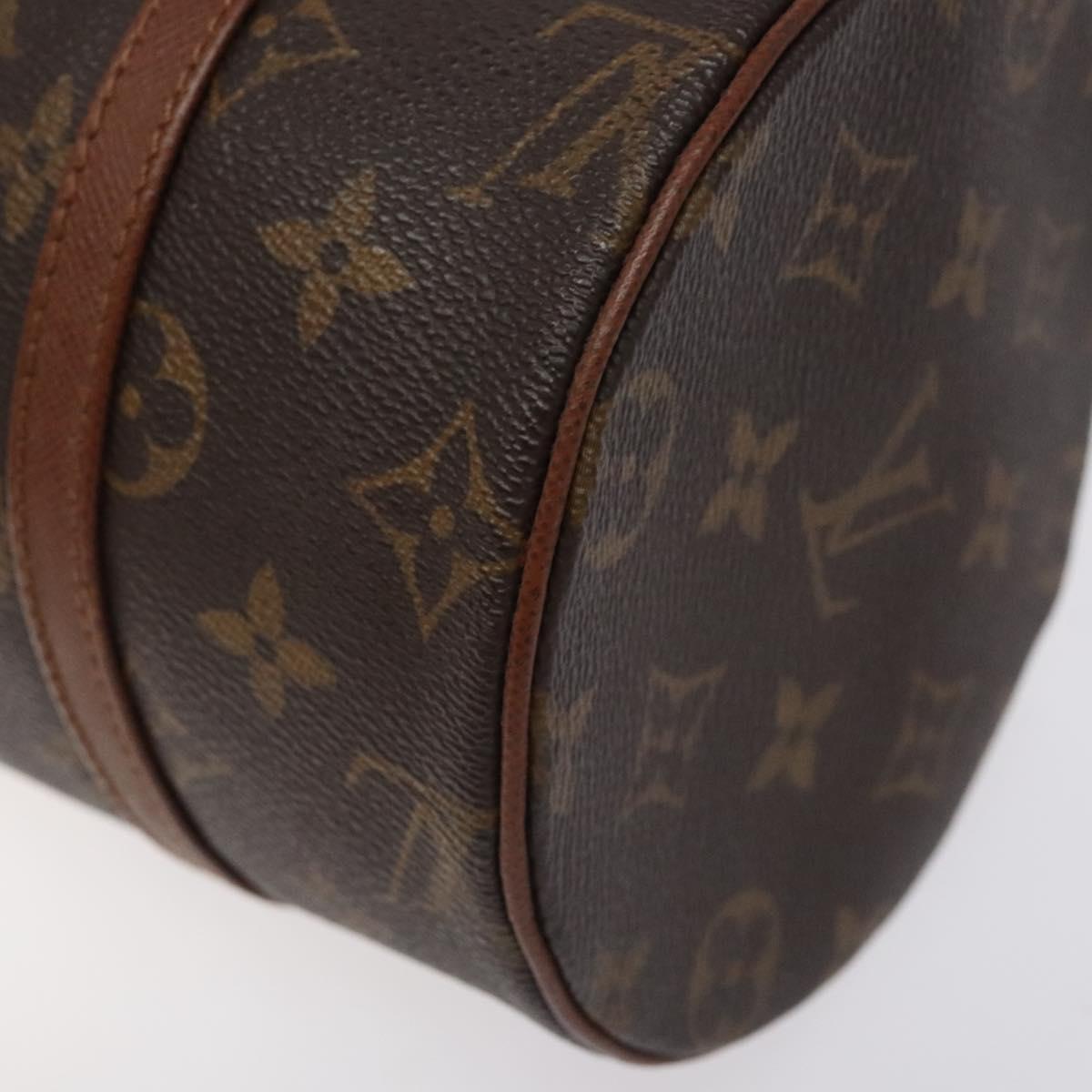 Louis Vuitton Papillon 26, Black, Canvas, handbag