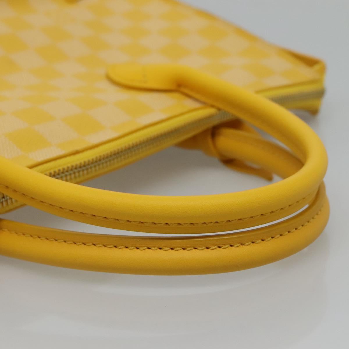 Louis Vuitton, Yellow, Canvas, handbag