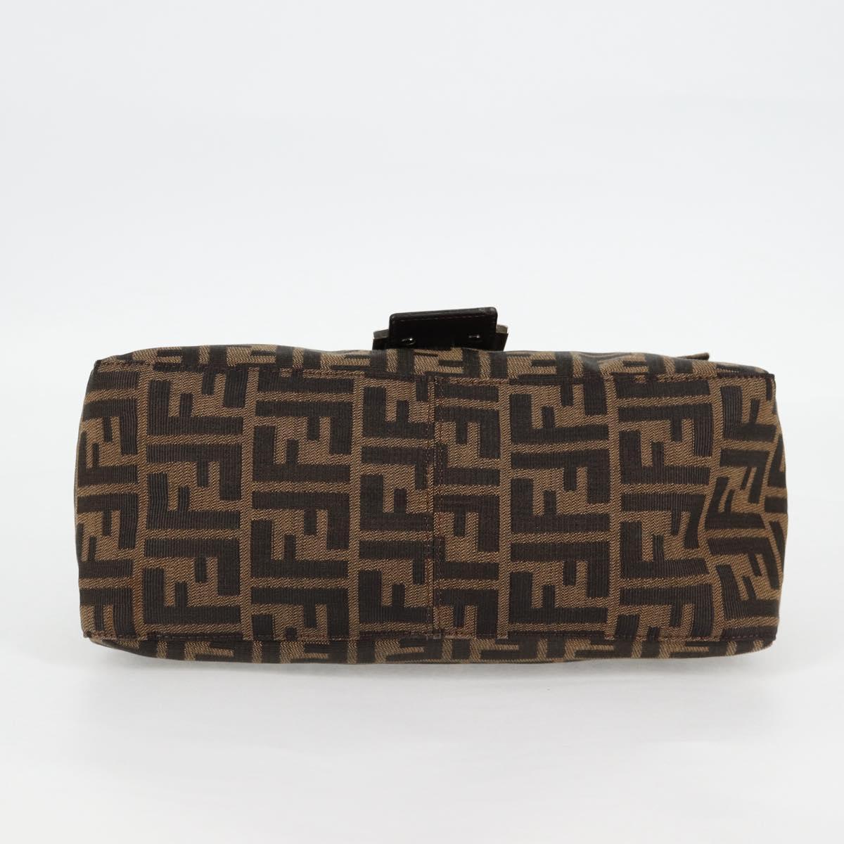 Fendi Mamma Baguette, Black, Canvas, shoulder