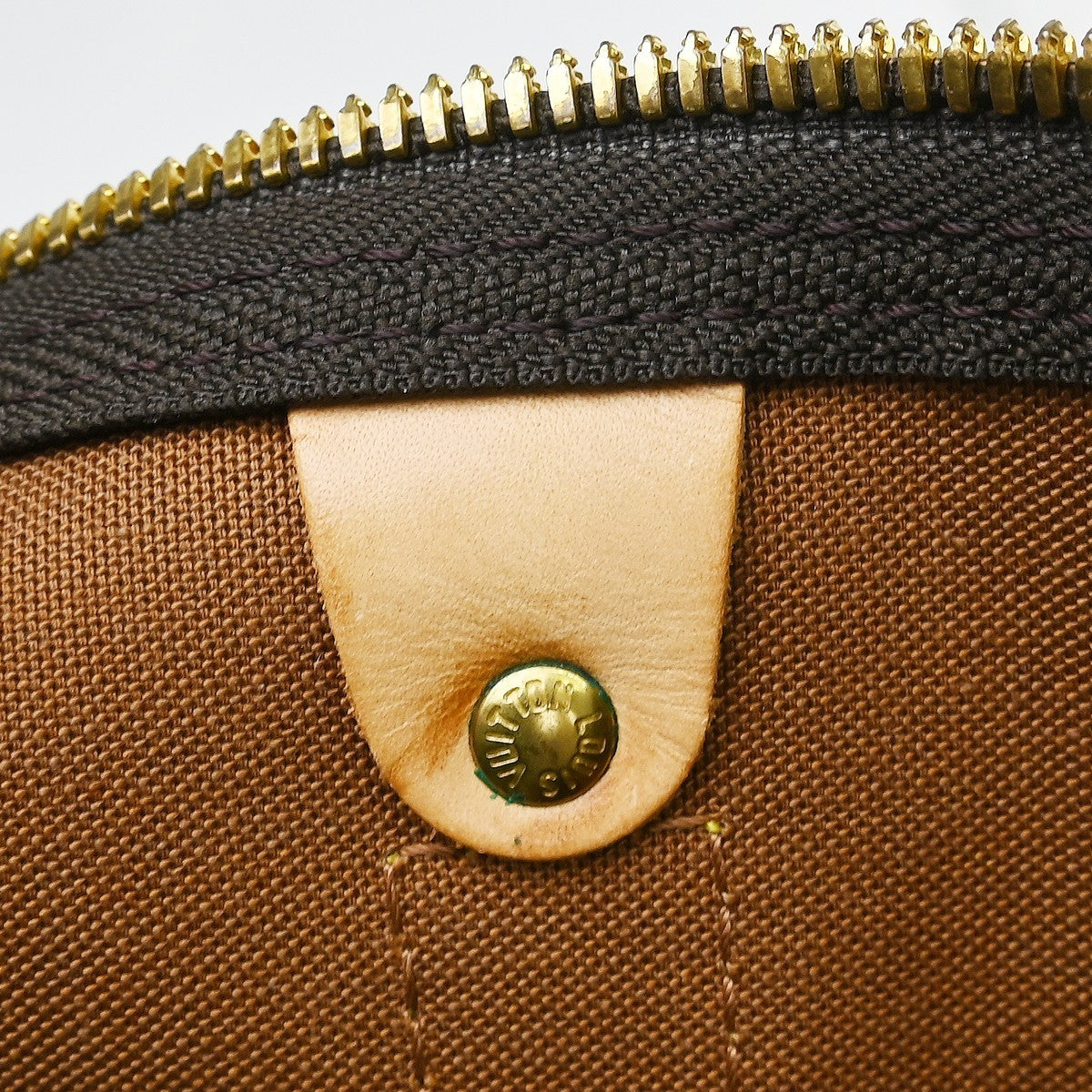 Louis Vuitton Keepall Monogram Canvas, Brown, Canvas, Travel Bag