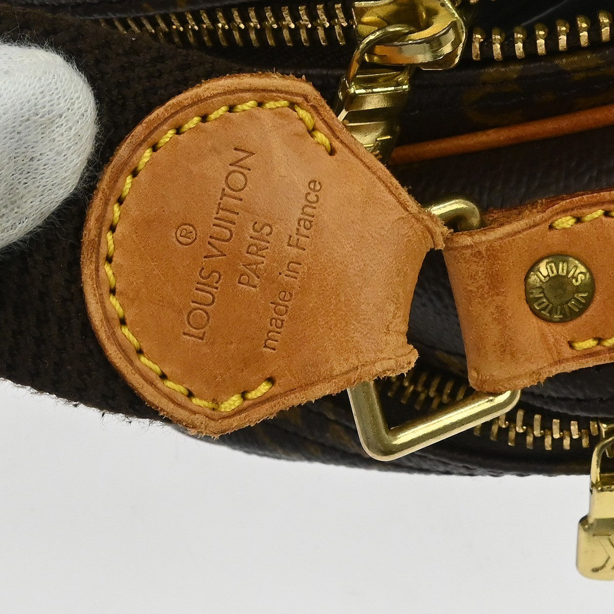 Louis Vuitton Reporter Monogram, Brown, Canvas, Shoulder Bag