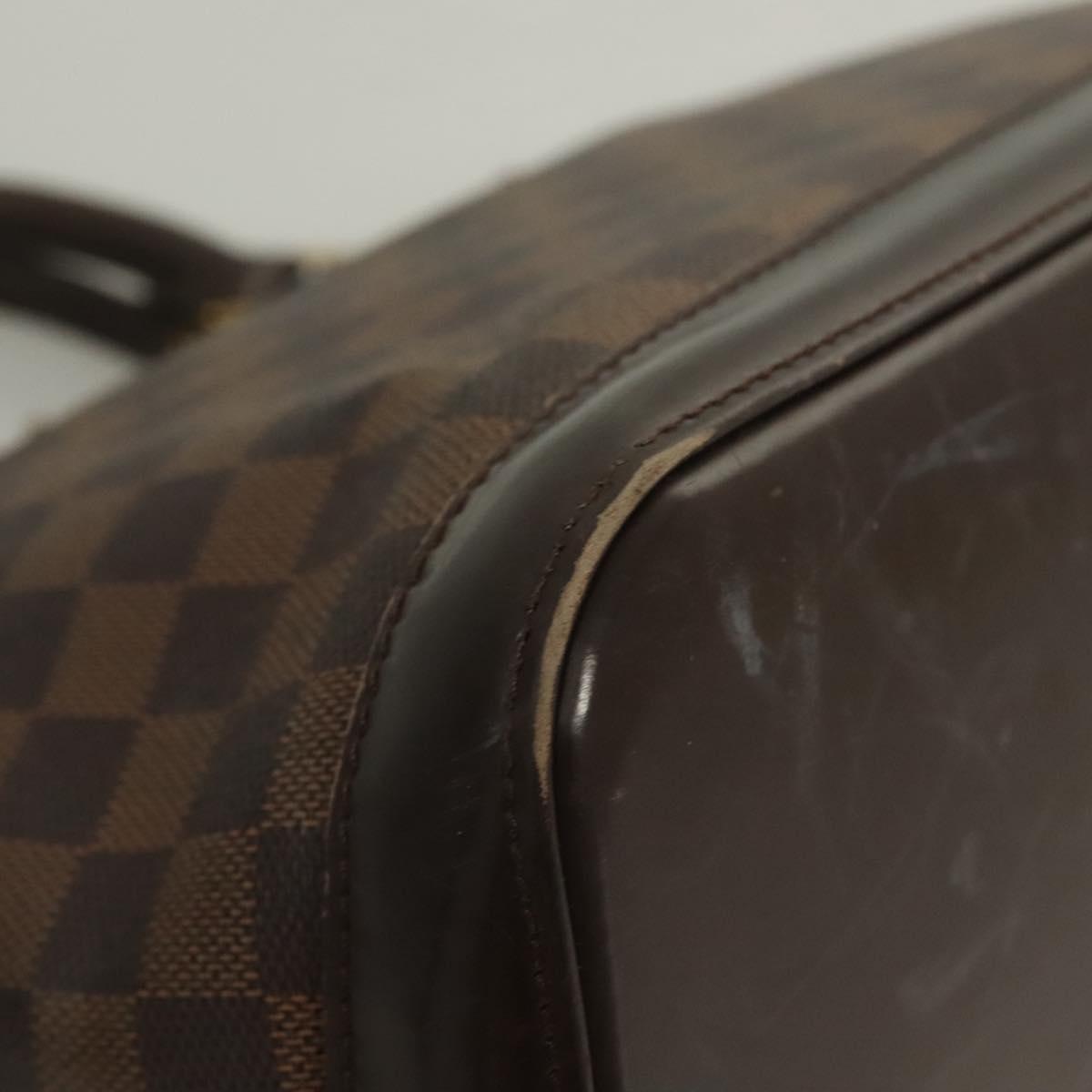Louis Vuitton Alma, Brown, Canvas, handbag