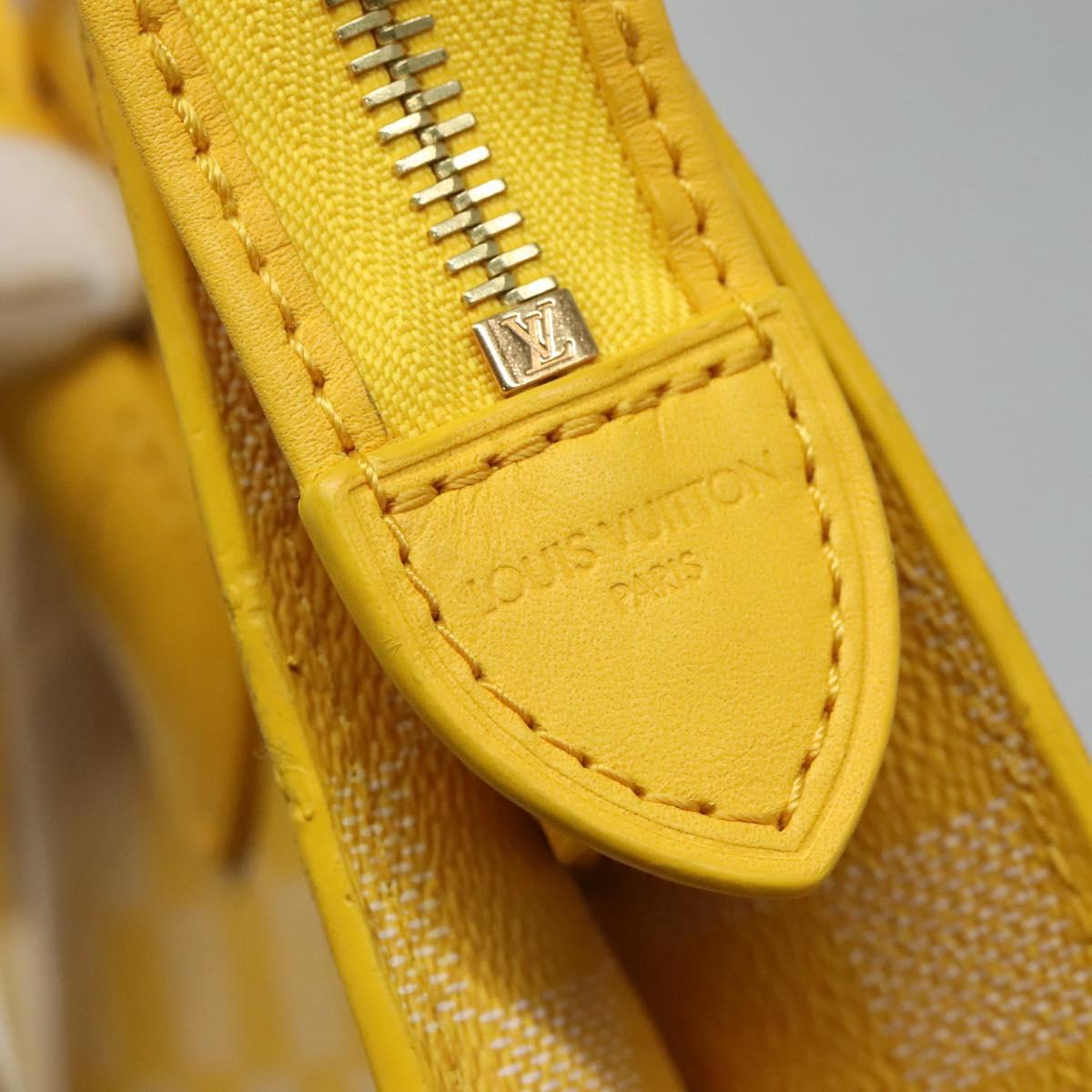 Louis Vuitton, Yellow, Canvas, handbag