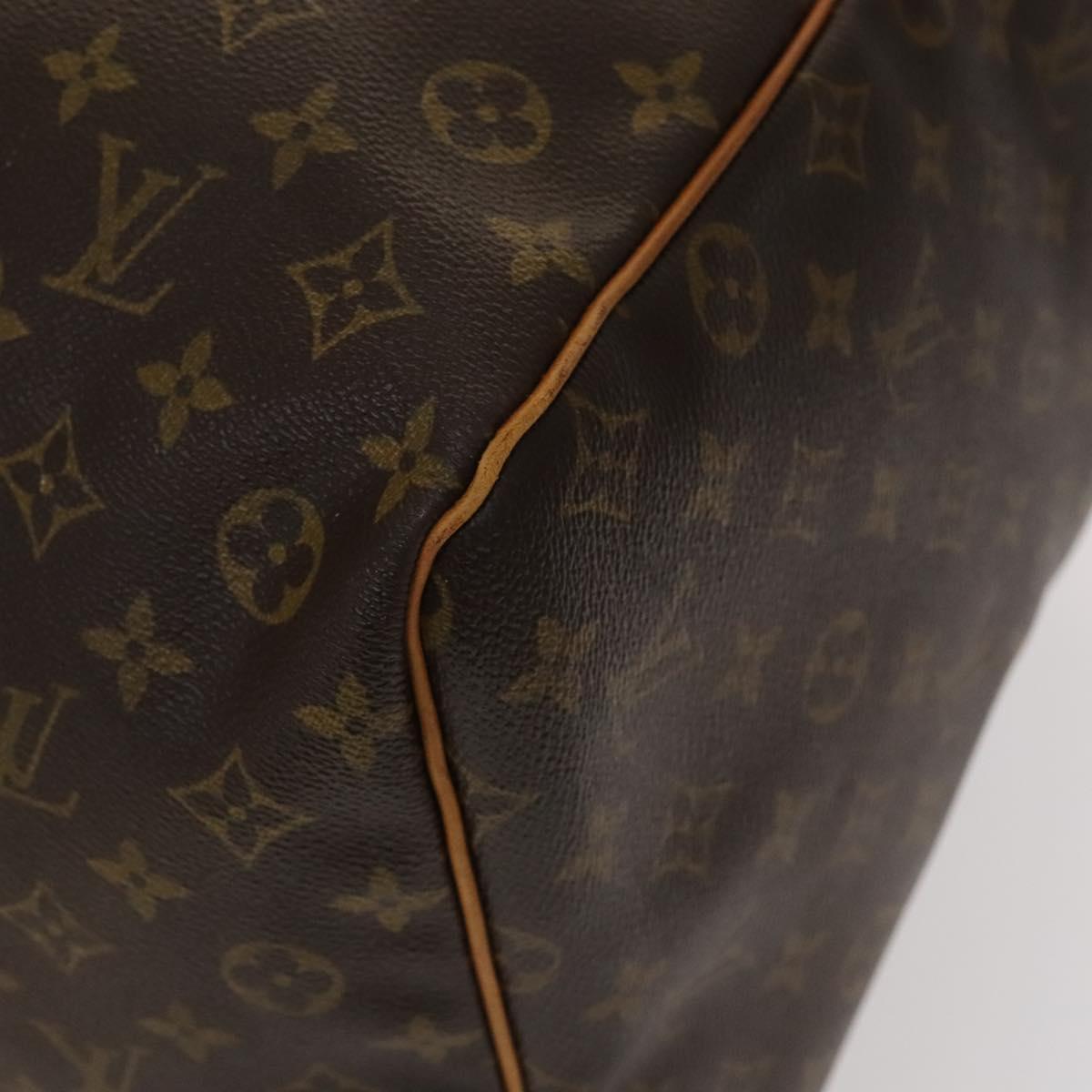 Louis Vuitton Keepall 60, Brown, Canvas, travel