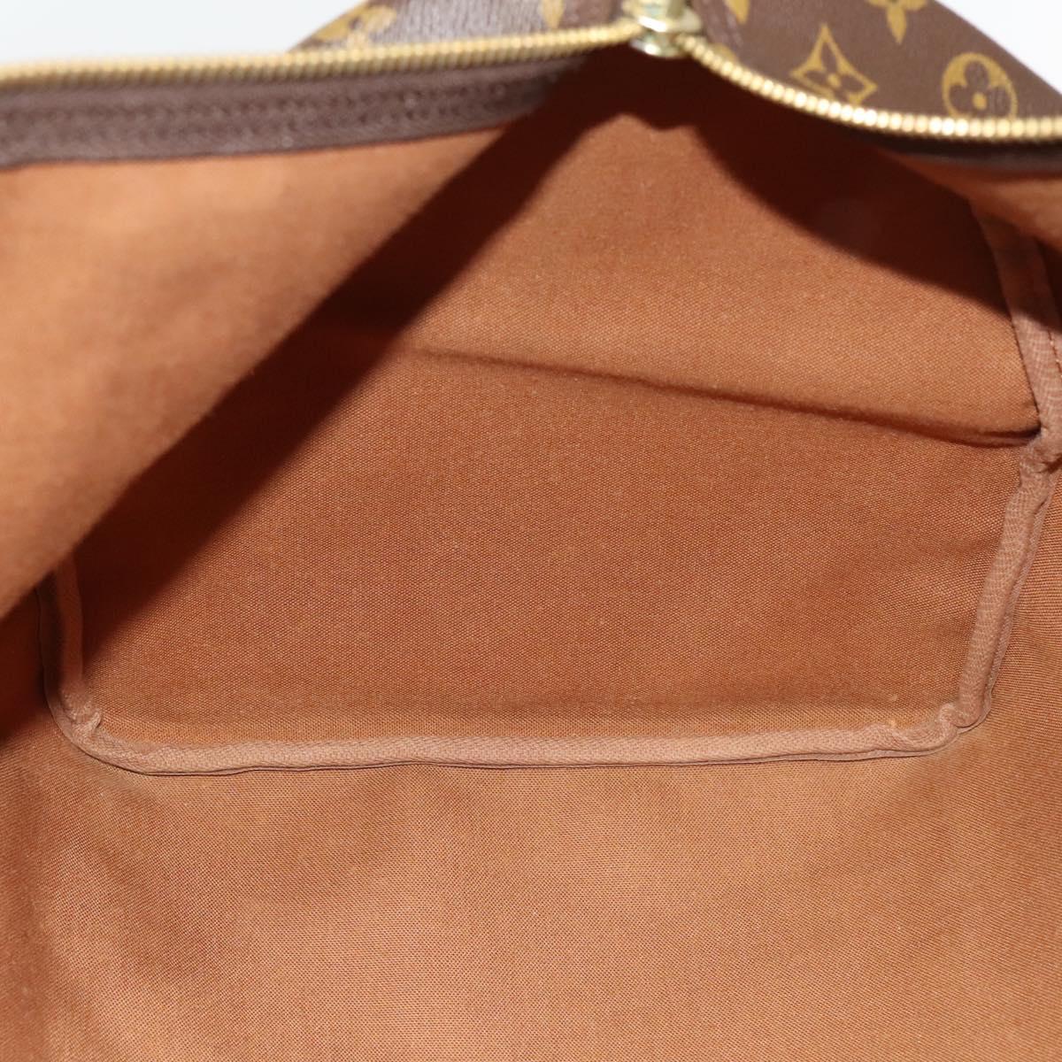 Louis Vuitton Keepall 60, Brown, Canvas, travel