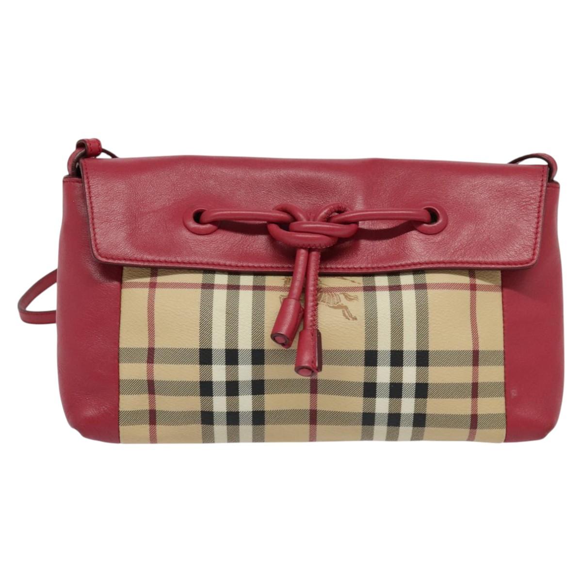 Burberry Nova Check, Beige, Canvas, shoulder