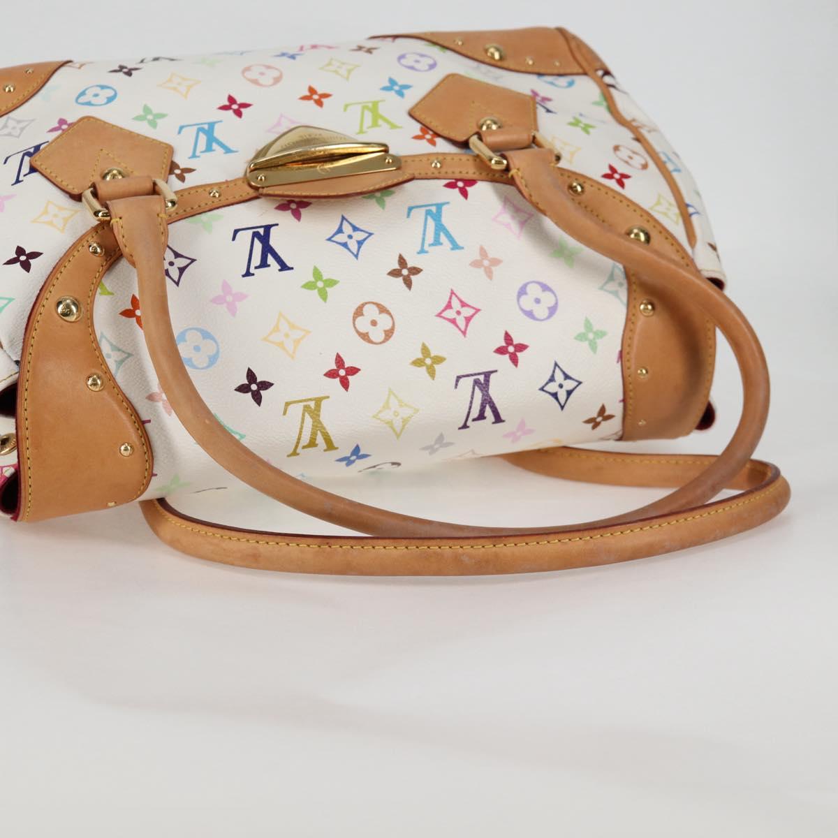 Louis Vuitton Beverly, White, Canvas, handbag