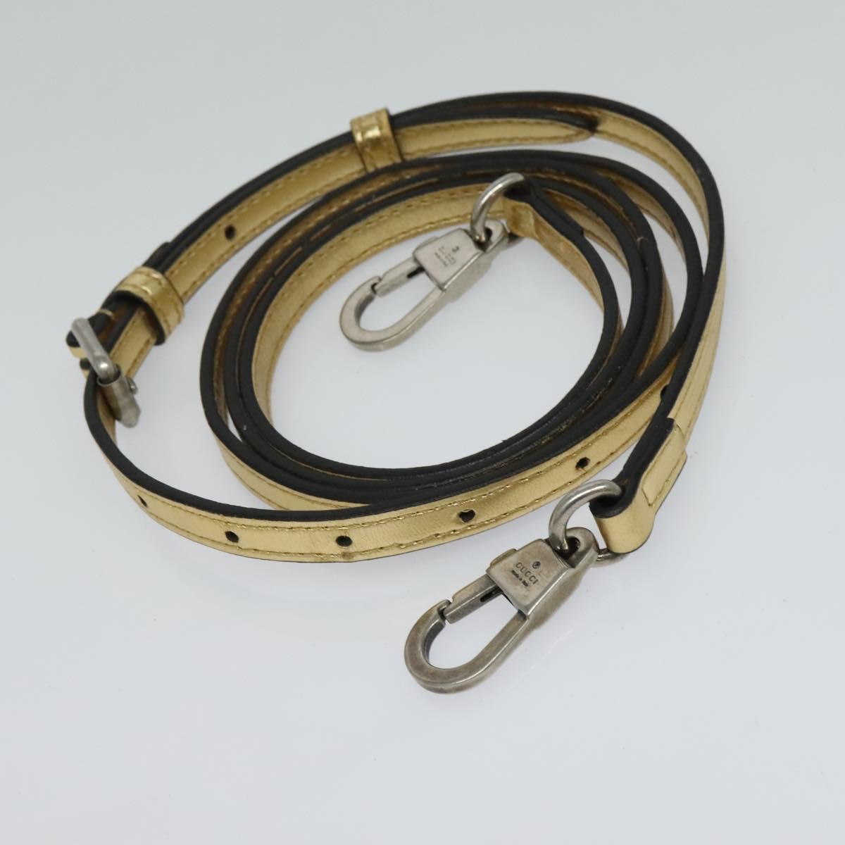 Gucci, Gold, Leather, shoulder