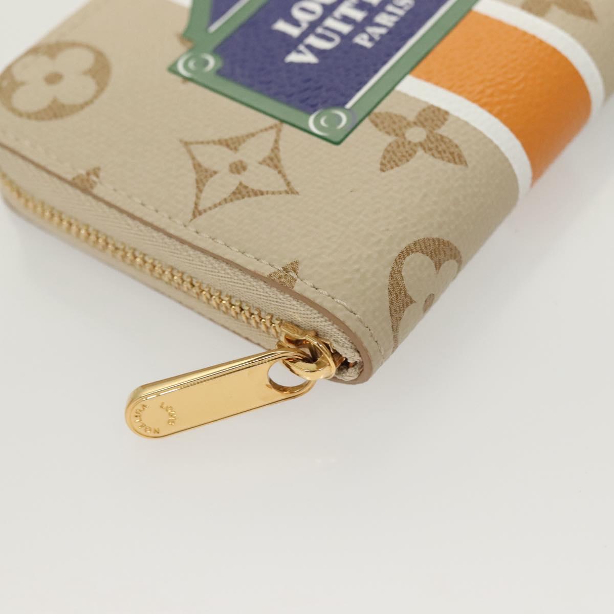 Louis Vuitton Zippy coin purse, Beige, Canvas, wallet
