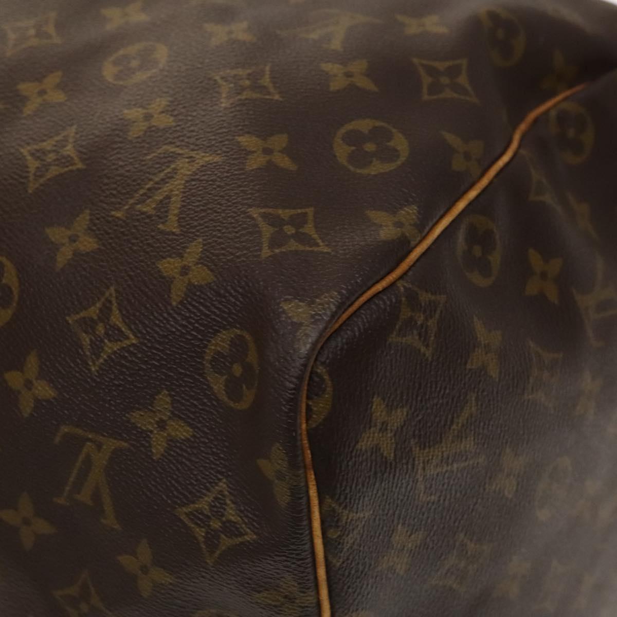 Louis Vuitton Keepall 60, Brown, Canvas, travel