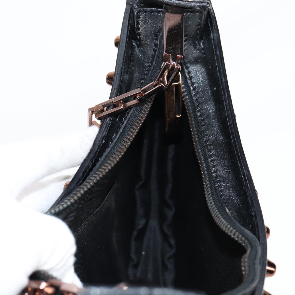 Fendi, Black, Canvas, shoulder