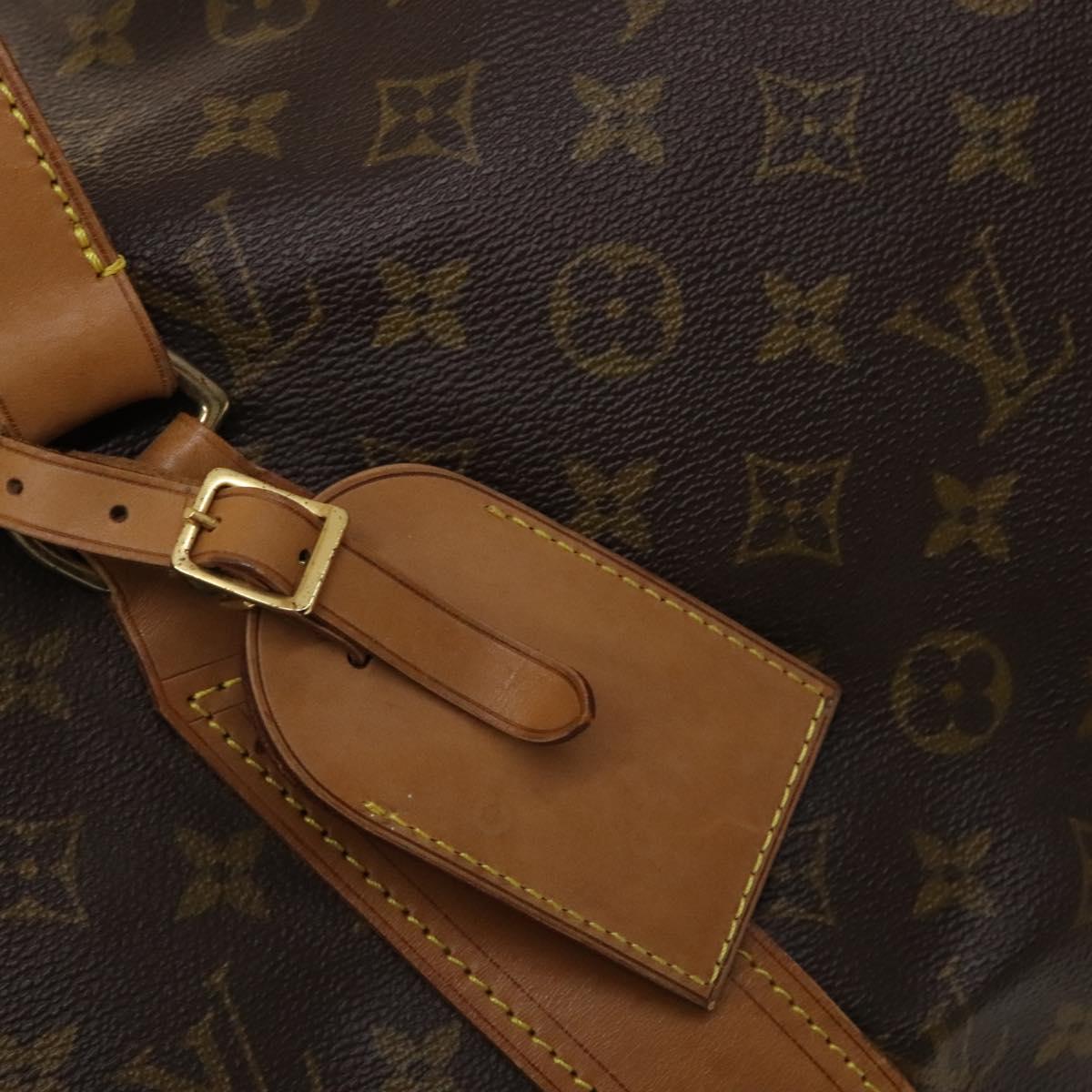 Louis Vuitton Polochon, Brown, Leather, travel