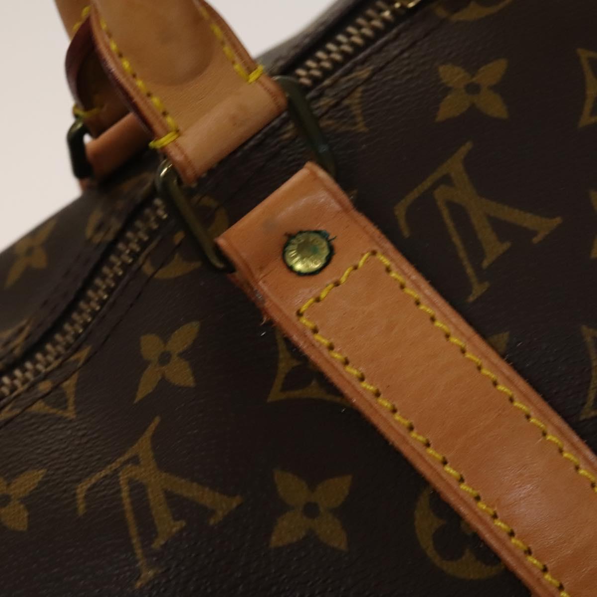 Louis Vuitton Keepall 50, Brown, Canvas, travel