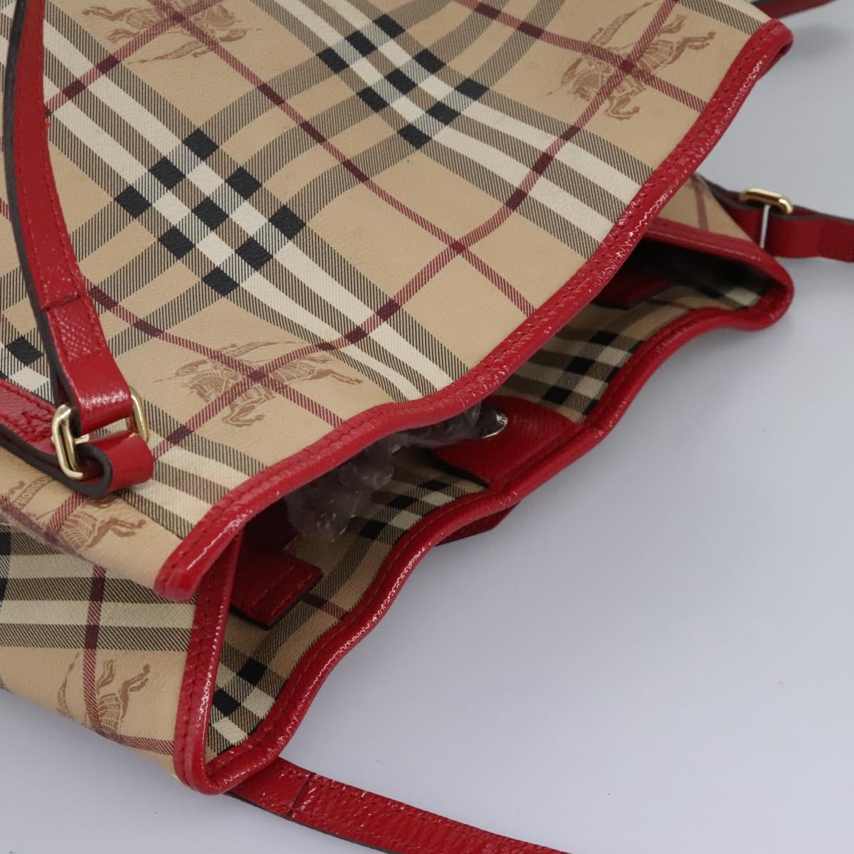Burberry Nova Check, Beige, Canvas, shoulder