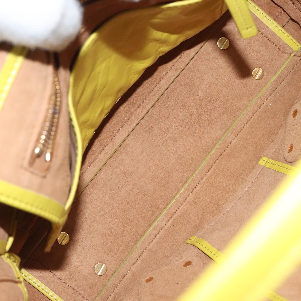 Bottega Veneta Arco, Yellow, Leather, shoulder