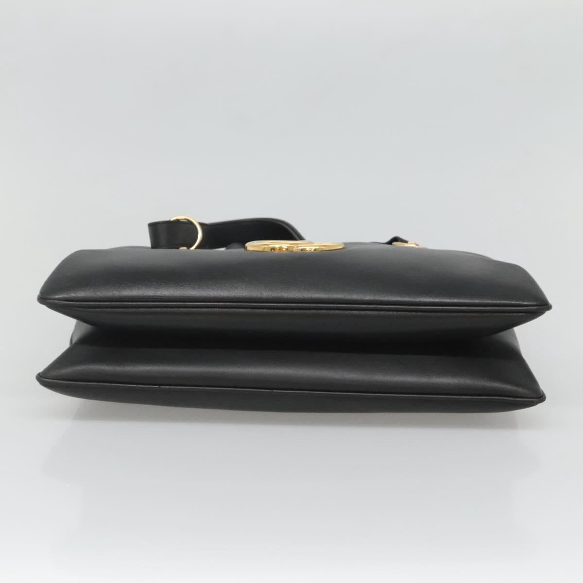 Gucci Arli, Black, Leather, handbag