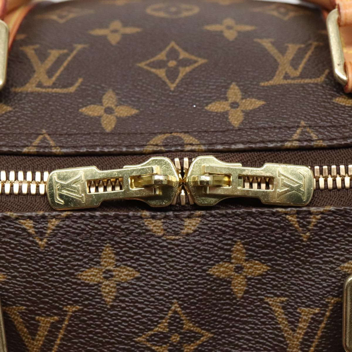 Louis Vuitton Keepall 50, Brown, Canvas, travel
