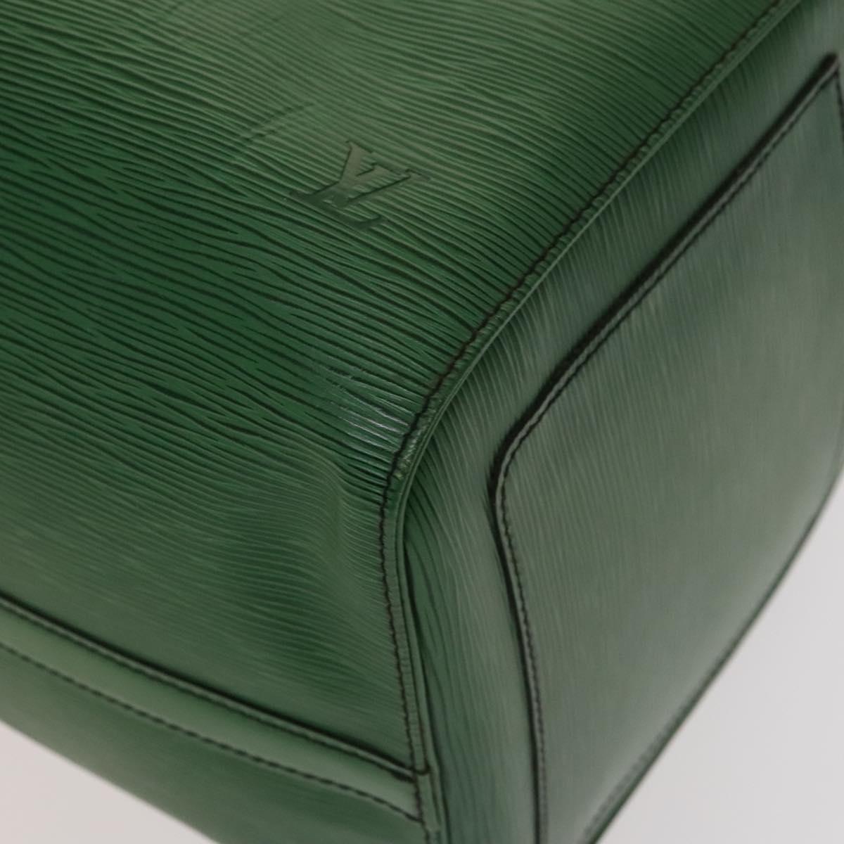 Louis Vuitton Keepall 50, Green, Leather, travel