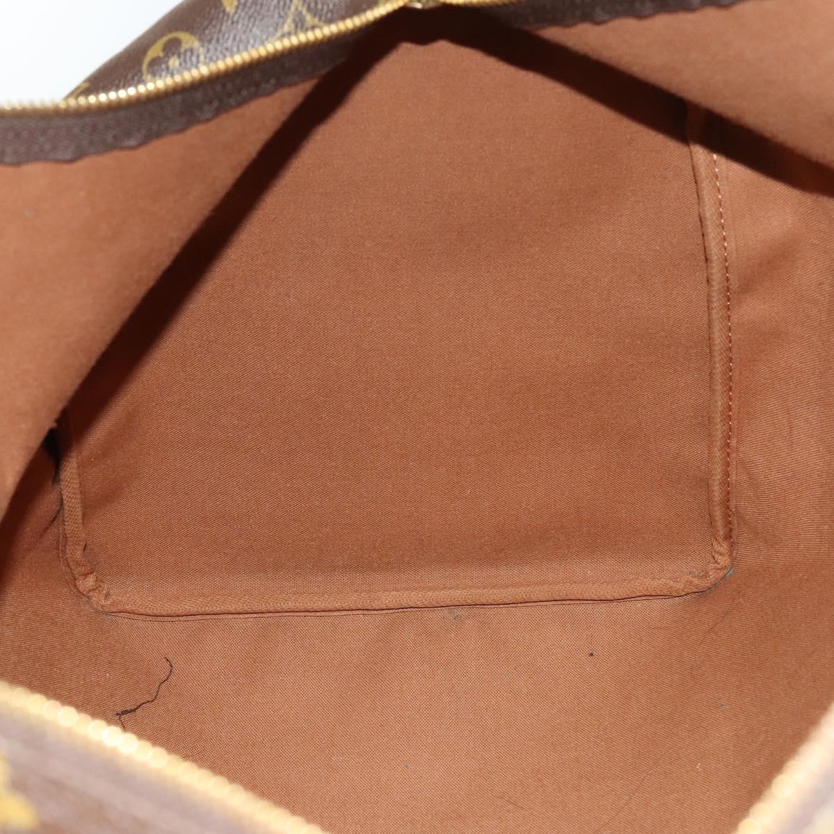 Louis Vuitton Keepall 60, Brown, Canvas, travel