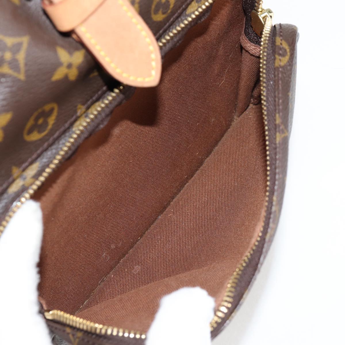 Louis Vuitton Montsouris GM, Brown, Canvas, backpack