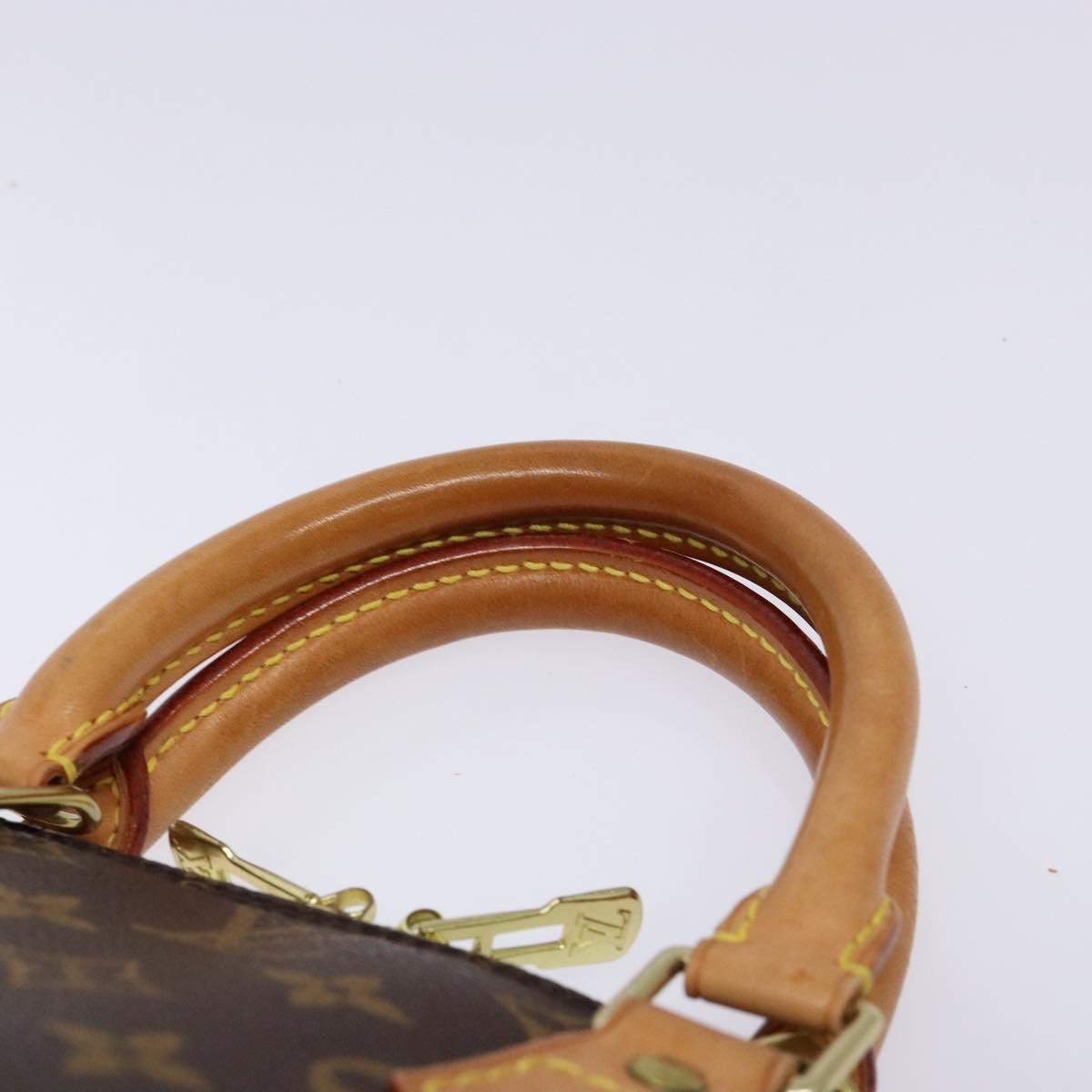 Louis Vuitton Alma, Brown, Canvas, handbag