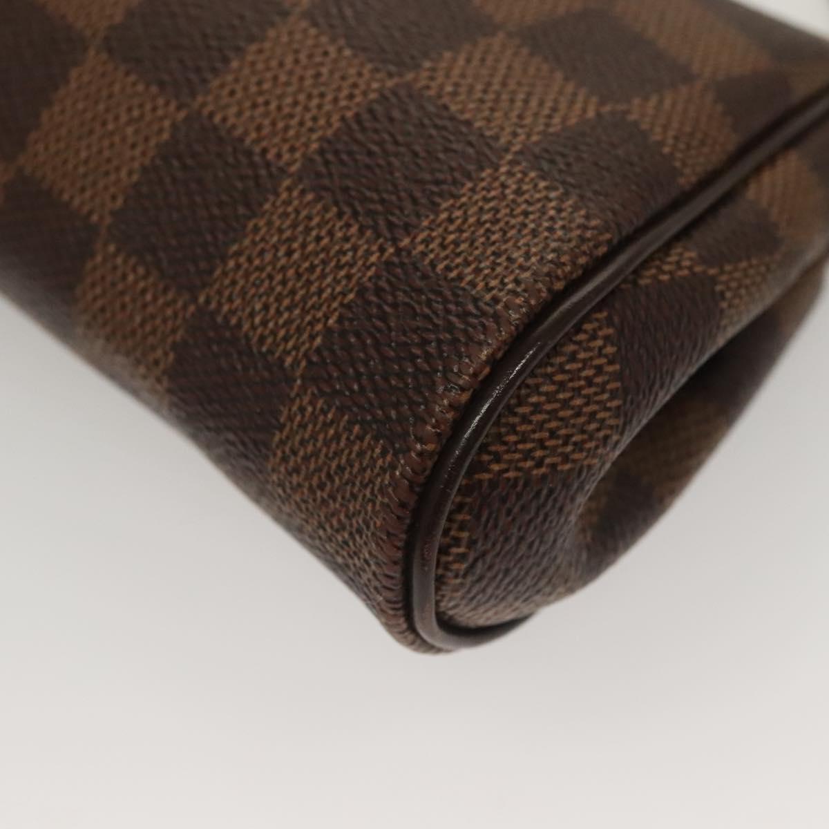 Louis Vuitton Eva, Brown, Canvas, shoulder