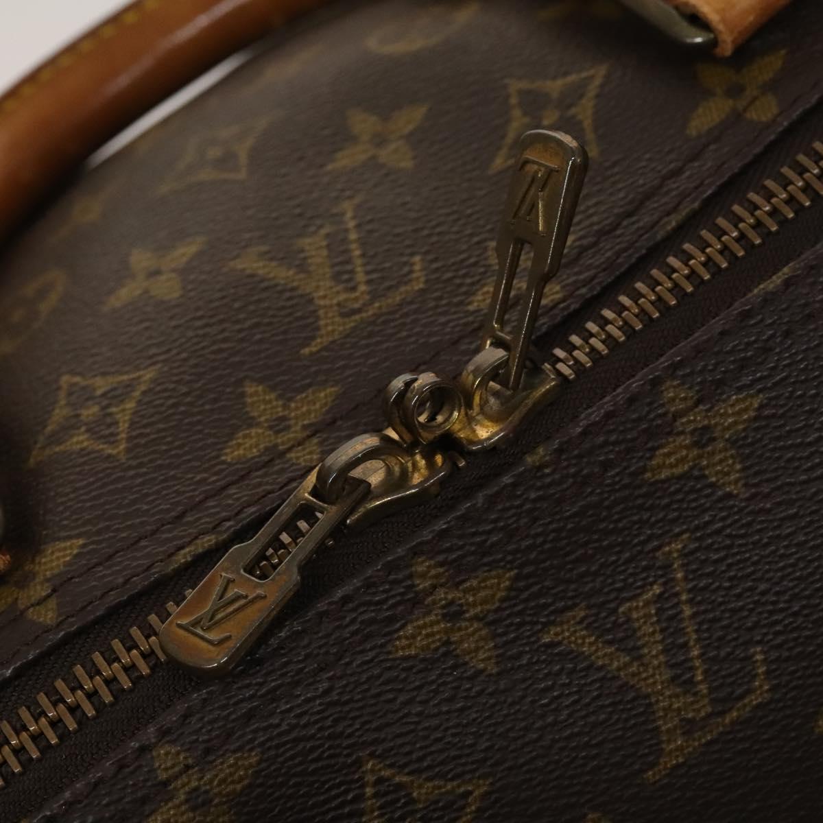 Louis Vuitton Keepall 60, Brown, Canvas, travel