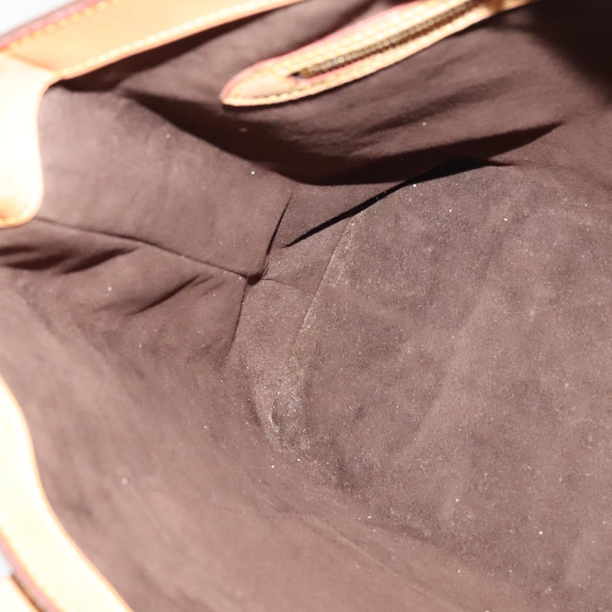 Louis Vuitton Wilshire, Brown, Canvas, handbag