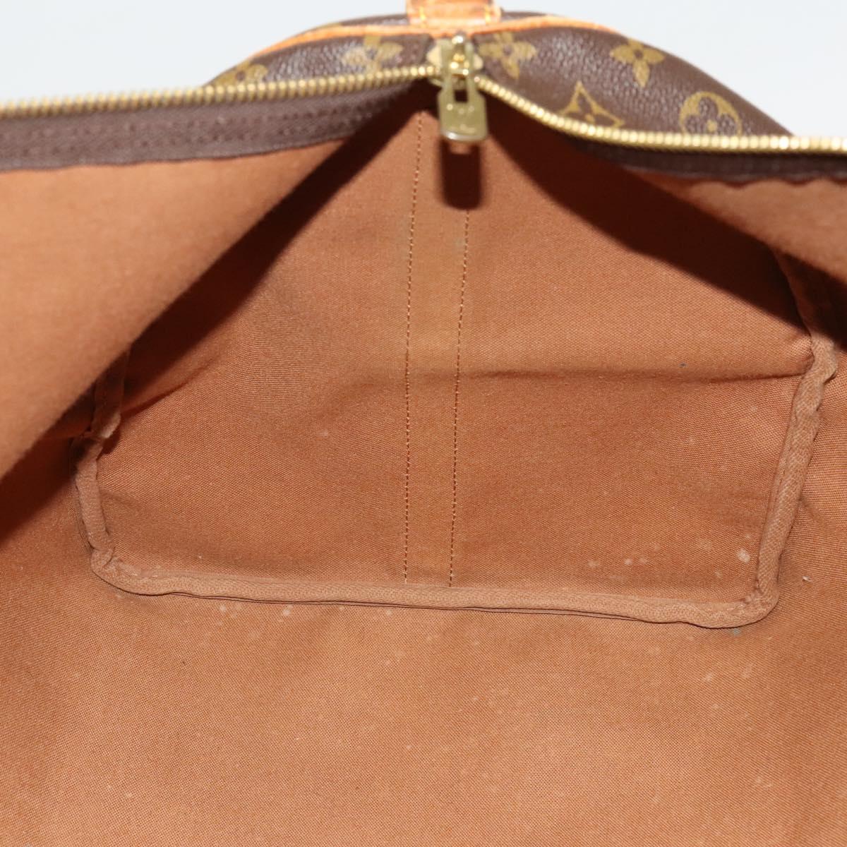 Louis Vuitton Keepall Bandoulière 60, Brown, Canvas, travel