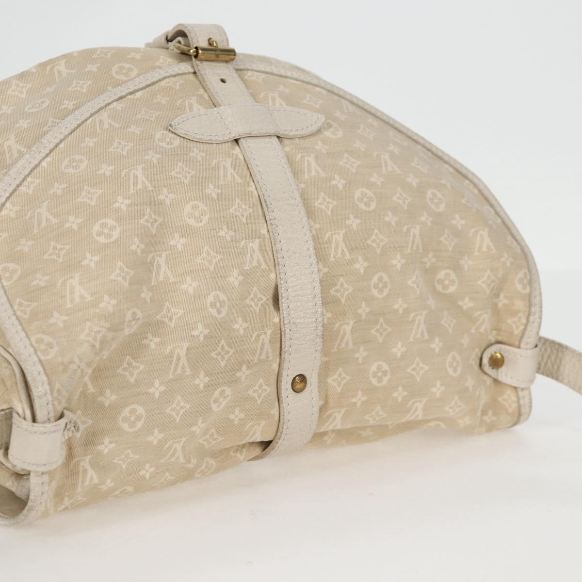 Louis Vuitton Saumur, Beige, Canvas, shoulder