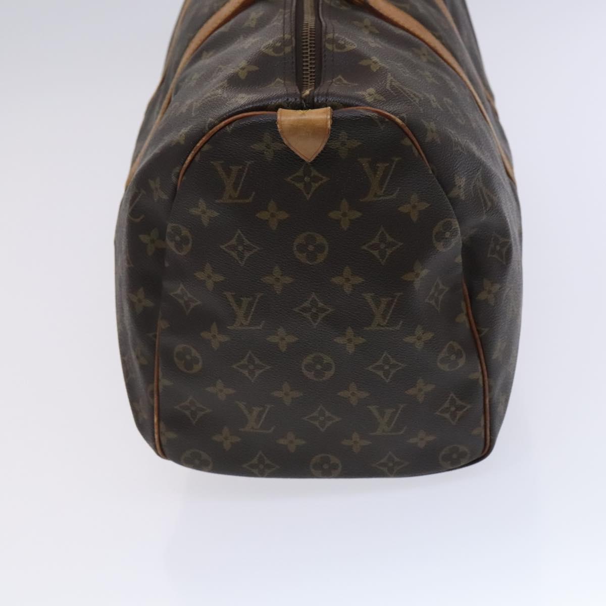 Louis Vuitton Keepall 45, Brown, Canvas, travel