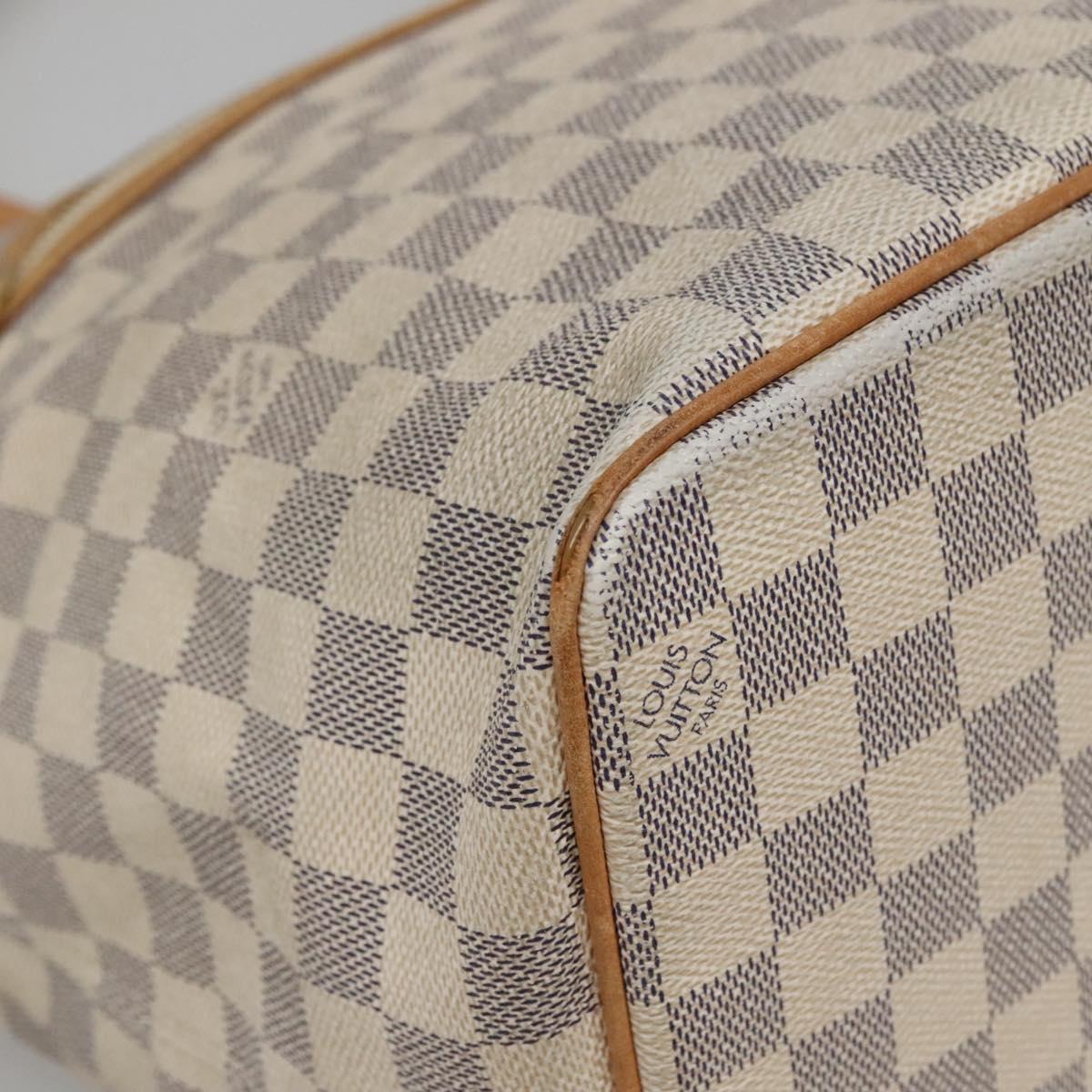 Louis Vuitton Saleya, White, Canvas, tote