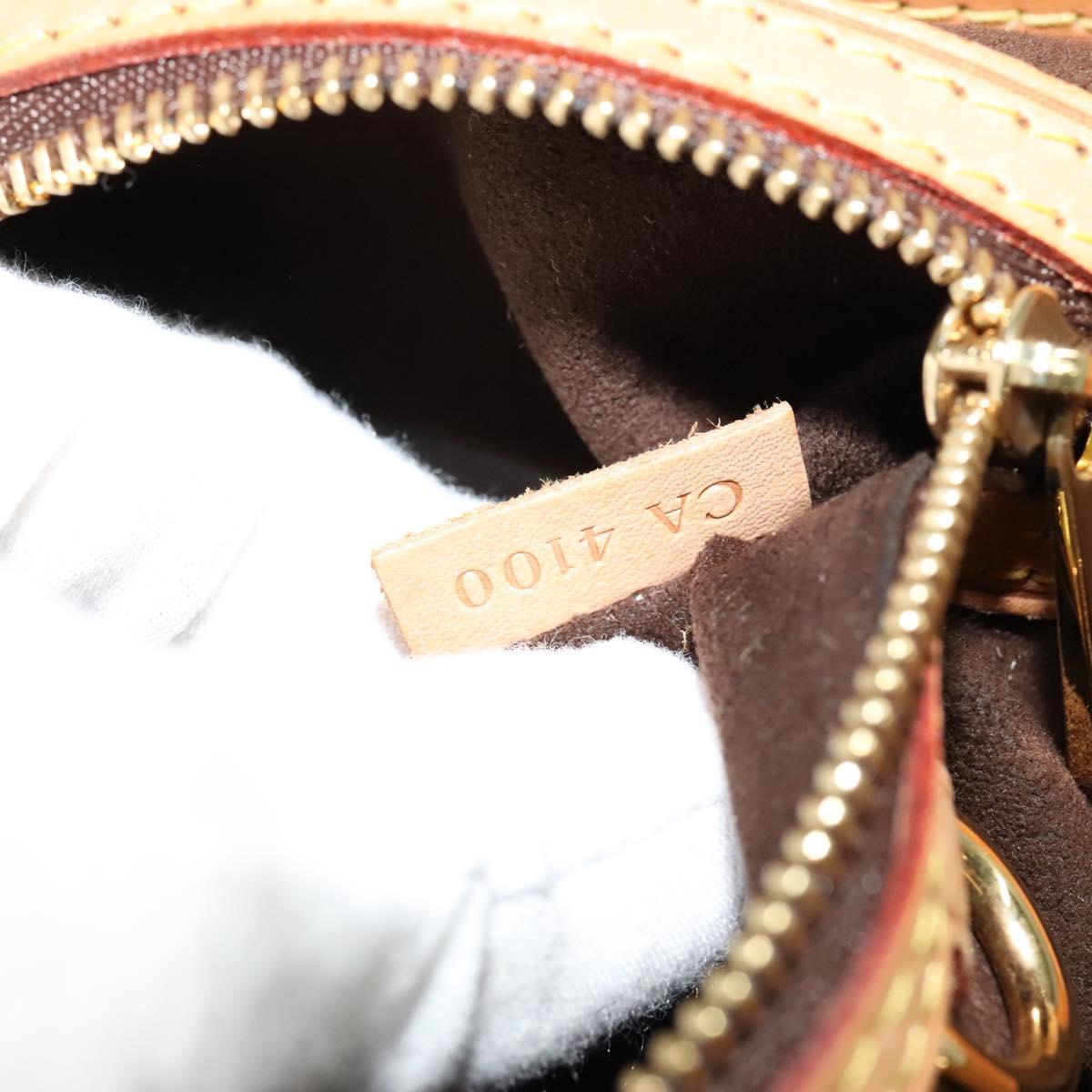 Louis Vuitton Wilshire, Brown, Canvas, handbag