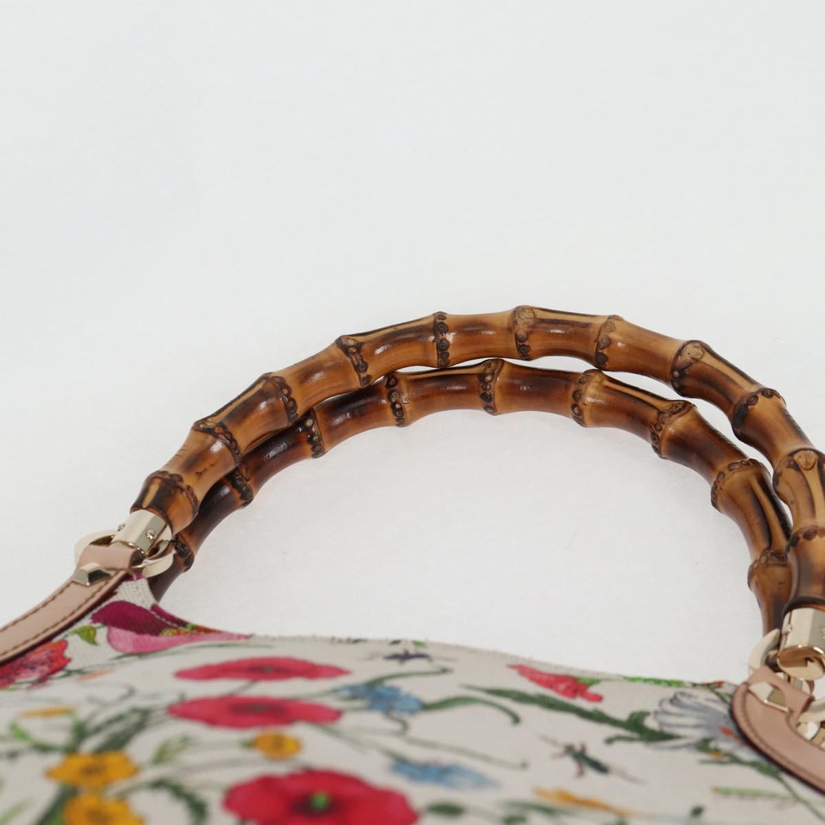 Gucci Bamboo, Multicolour, Canvas, shoulder