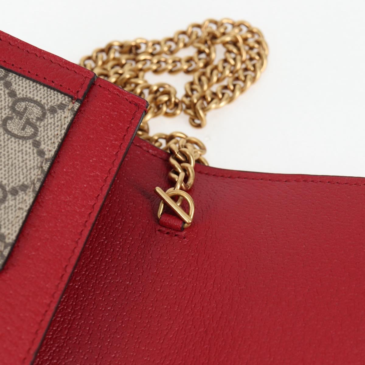 Gucci Queen Margaret, Beige, Canvas, shoulder