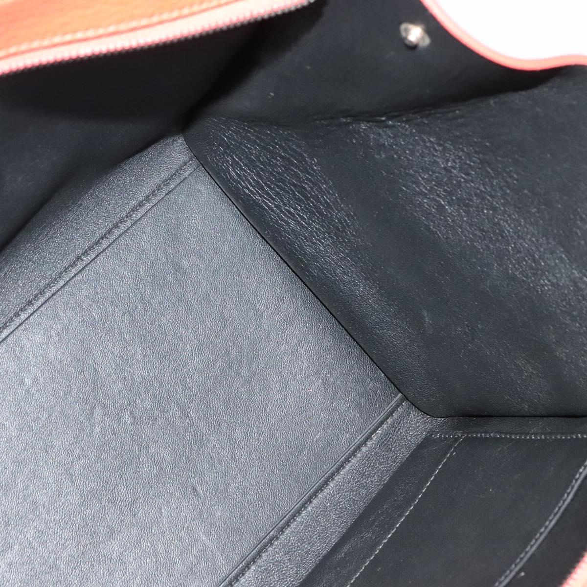 Céline Trapèze, Red, Leather, handbag