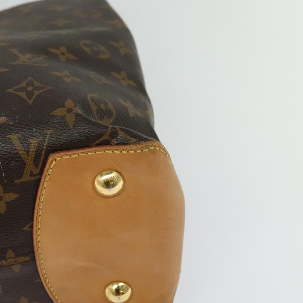 Louis Vuitton Wilshire, Brown, Canvas, handbag