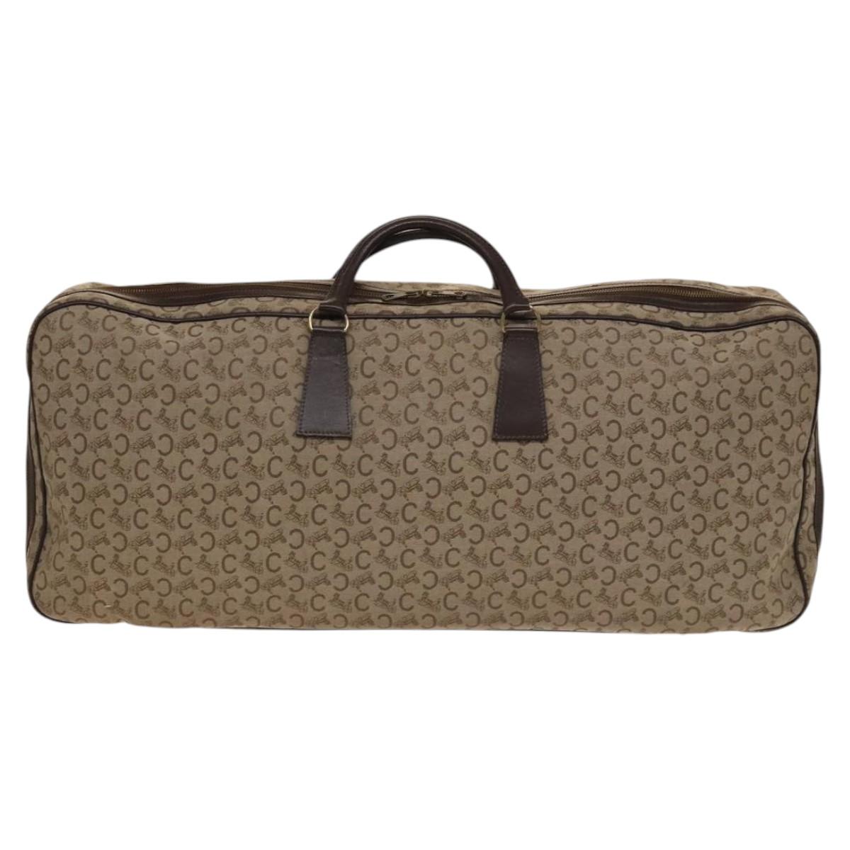 Céline Macadam, Beige, Canvas, travel